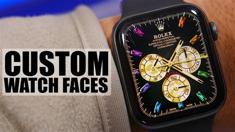 youtube iwatch custom faces rolex|rolex watch face for smartwatch.